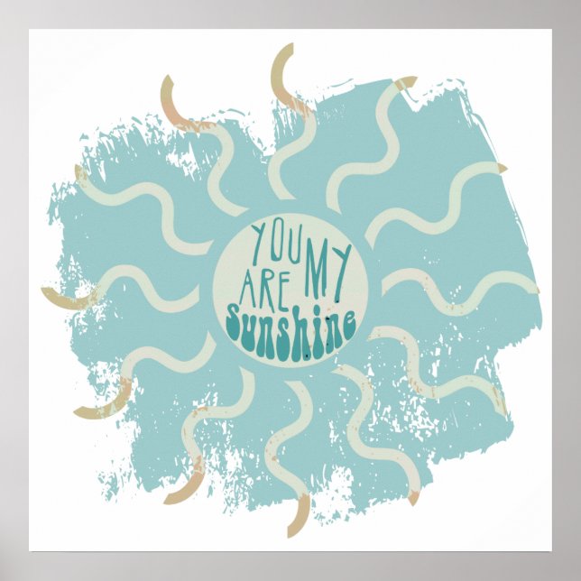 Du bist mein Sonnenschein Poster (Vorne)