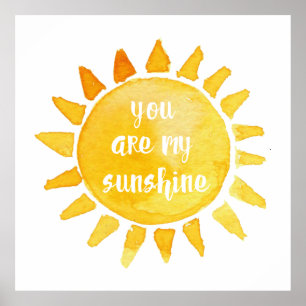 Du bist mein Sonnenschein Poster