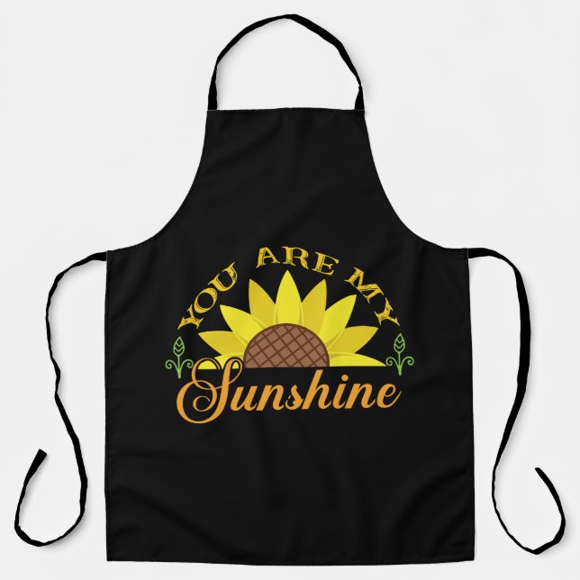 Du bist mein Sonnenschein Schürze (Vorderseite)