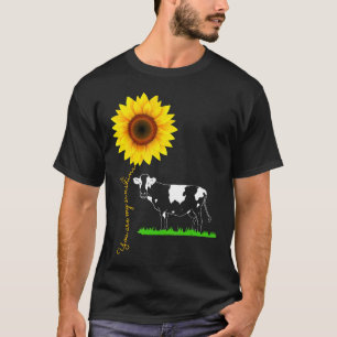 Du bist mein Sonnenschein Sonnenblume Kuhbauer Lan T-Shirt