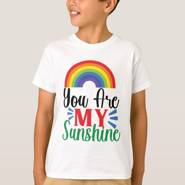 Du bist mein Sonnenschein-T - Shirt (Vorderseite)