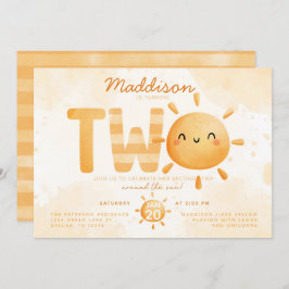 Du bist mein Sonnenschein und verwandelst zwei 2. Einladung