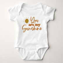 Du bist mein Sunshine Baby Bodysuit