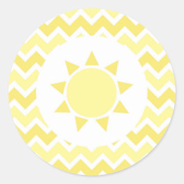 Du bist mein Sunshine Baby Dusche Umschlag Aufkleb Runder Aufkleber