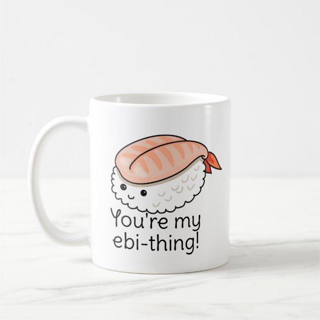 Du bist mein Sushi-Pub Kaffeetasse (Links)