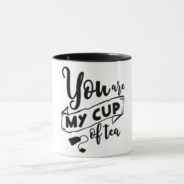 Du bist mein Tal der Tea-Tasse Tasse (Zentrum)