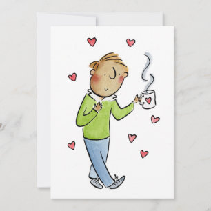 Du bist mein Teebecher Einladung