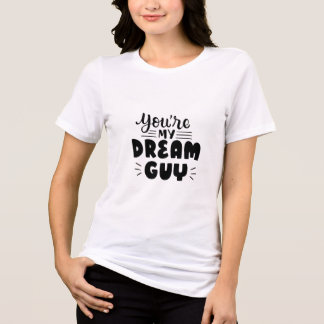 Du bist mein Traumtyp Frauen T-Shirt Tri-Blend Shirt