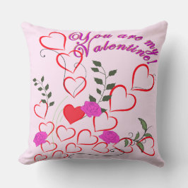 Du bist mein Valentine Kissen