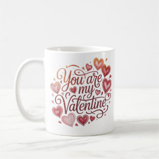 Du bist mein Valentinstag Kaffeetasse
