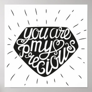 Du bist mein Wertvoll Poster