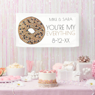 Du bist meine "Alles-Bagel-Feinschmecker-Gastgesch Banner