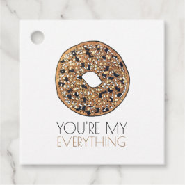 Du bist meine "Alles-Bagel-Frühstück-Liebe" Geschenkanhänger