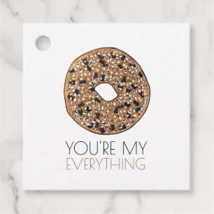 Du bist meine "Alles-Bagel-Frühstück-Liebe" Geschenkanhänger