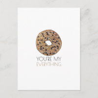 Du bist meine "Alles-Bagel-Frühstück-Liebe"