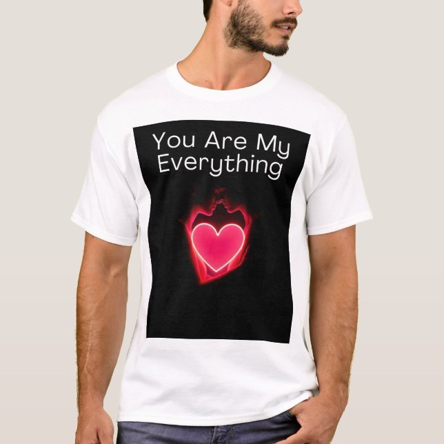 Du bist meine alles valentinische Paar Hemden T-Shirt (Vorderseite)