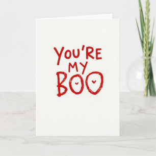 Du bist meine Boo-Karte Karte