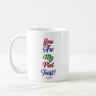 Du bist meine Drehung Funny Book Slogan Kaffeetasse