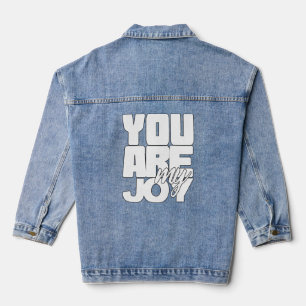 Du bist meine Freude Jeansjacke