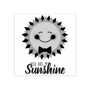 Du bist meine glückliche Sonne Gummistempel
