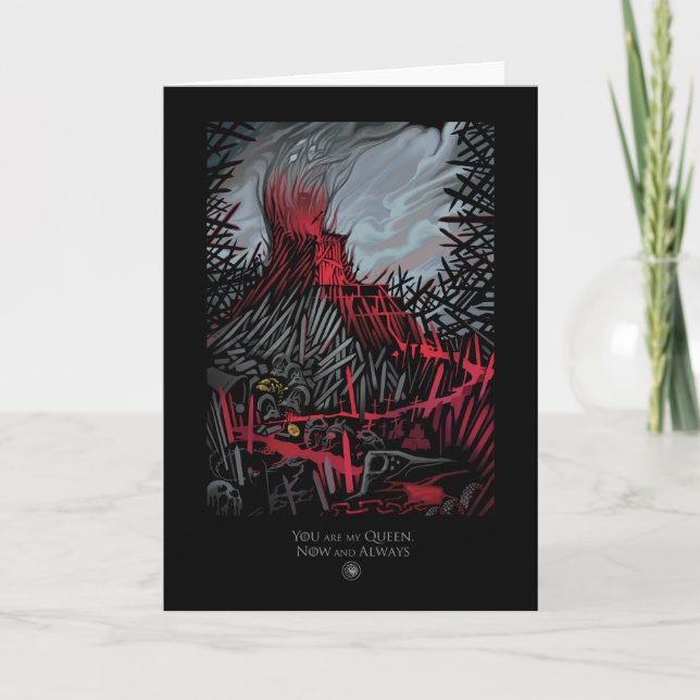 Du bist meine Königin, jetzt und immer Karte (Vorderseite)