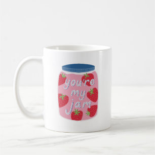 Du bist meine Leidenschaft Typography Liebeszitat Kaffeetasse