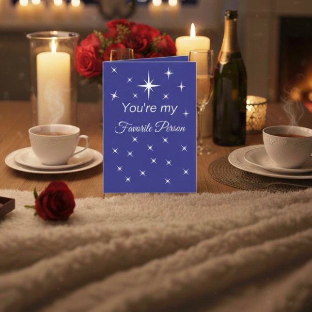 Du bist meine Lieblings-Person Falz-Grußkarte Karte (Von Creator hochgeladen)