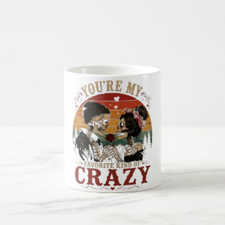 Du bist meine Lieblingsart von Verrücktheit Kaffeetasse