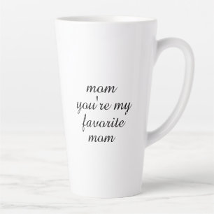 Du bist meine Lieblingsmom Muttertagsgeschenk Kaff Milchtasse