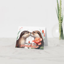Du bist meine Otter-Hälfte Otter Küssen Valentinst