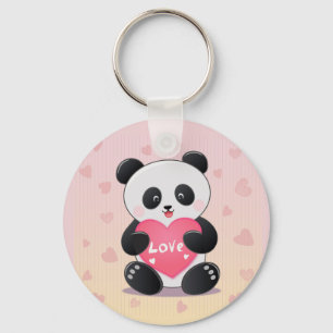 Du bist meine panda-mische Liebe Schlüsselanhänger