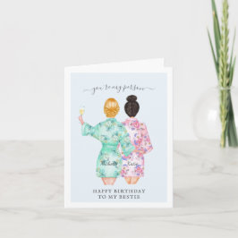 Du bist meine Person | Best Friends Birthday Card Karte