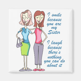 Du bist meine Schwester Magnet