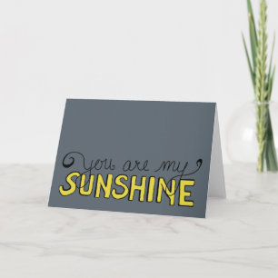 Du bist meine Sonne Karte