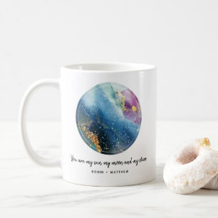 Du bist meine Sonne, mein Mond und meine Sterne, C Kaffeetasse