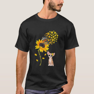 Du bist meine Sonnenblume Chihuahua Männer Frauen T-Shirt