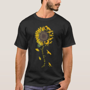 Du bist meine Sonnenblume Dinosaur T-rex Sonnenblu T-Shirt