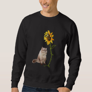 Du bist meine Sonnenblume Schmetterling Schlafmütz Sweatshirt