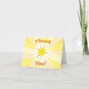 Du bist meine Sonnenschein Baby-Dusche Danke