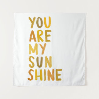 Du bist meine Sonnenschutzmauer Wandteppich