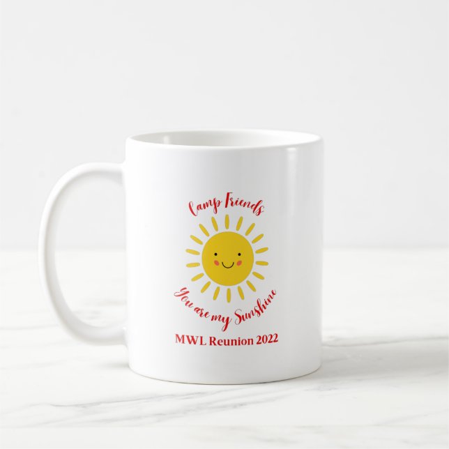 Du bist meine Sunshine-Tasse Kaffeetasse (Links)