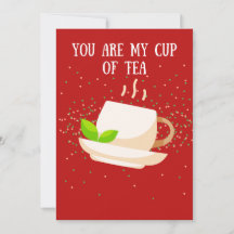 Du bist meine Tasse Tee Lustiger Valentinstag