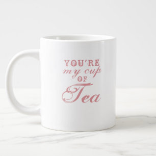 Du bist meine Tasse Tee Zitat süße lustige Kaffee