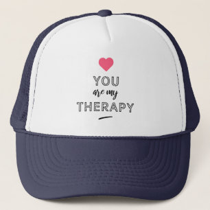 Du bist meine Therapie Truckerkappe
