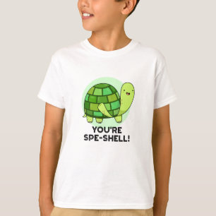 Du bist Muschel Funny Tortoise Pun T-Shirt