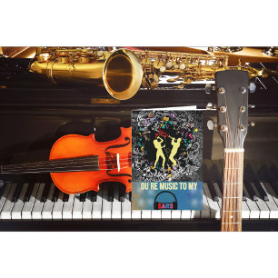 Du bist Musik in meinen Ohren Valentinstag Feiertagskarte