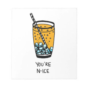 Du bist N-Ice Notizblock