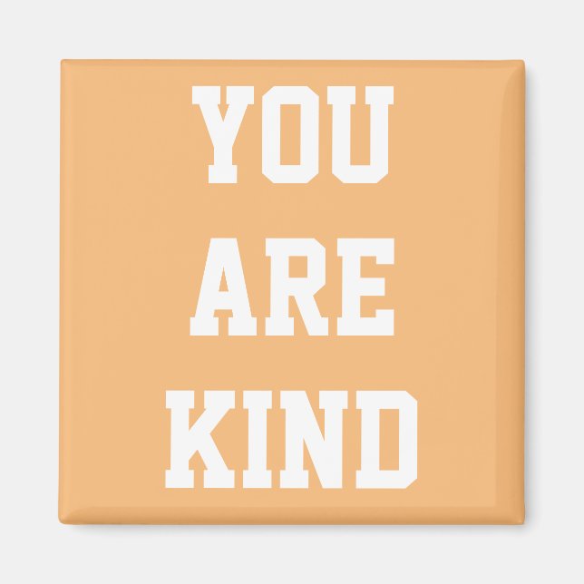 Du bist nett magnet (Vorne)