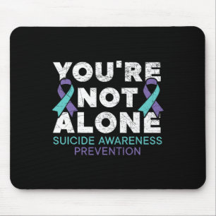 Du bist nicht allein Depression Selbstmordpräventi Mousepad