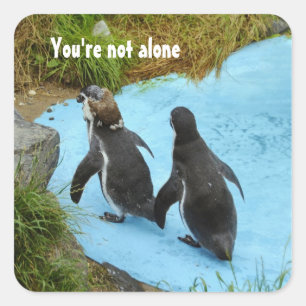 Du bist nicht allein Sticker